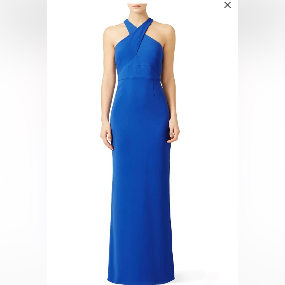 Laundry by Shelli Segal Brilliant Blue Gown